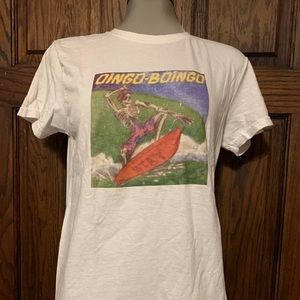 Vintage Oingo Boingo transfer tee shirt